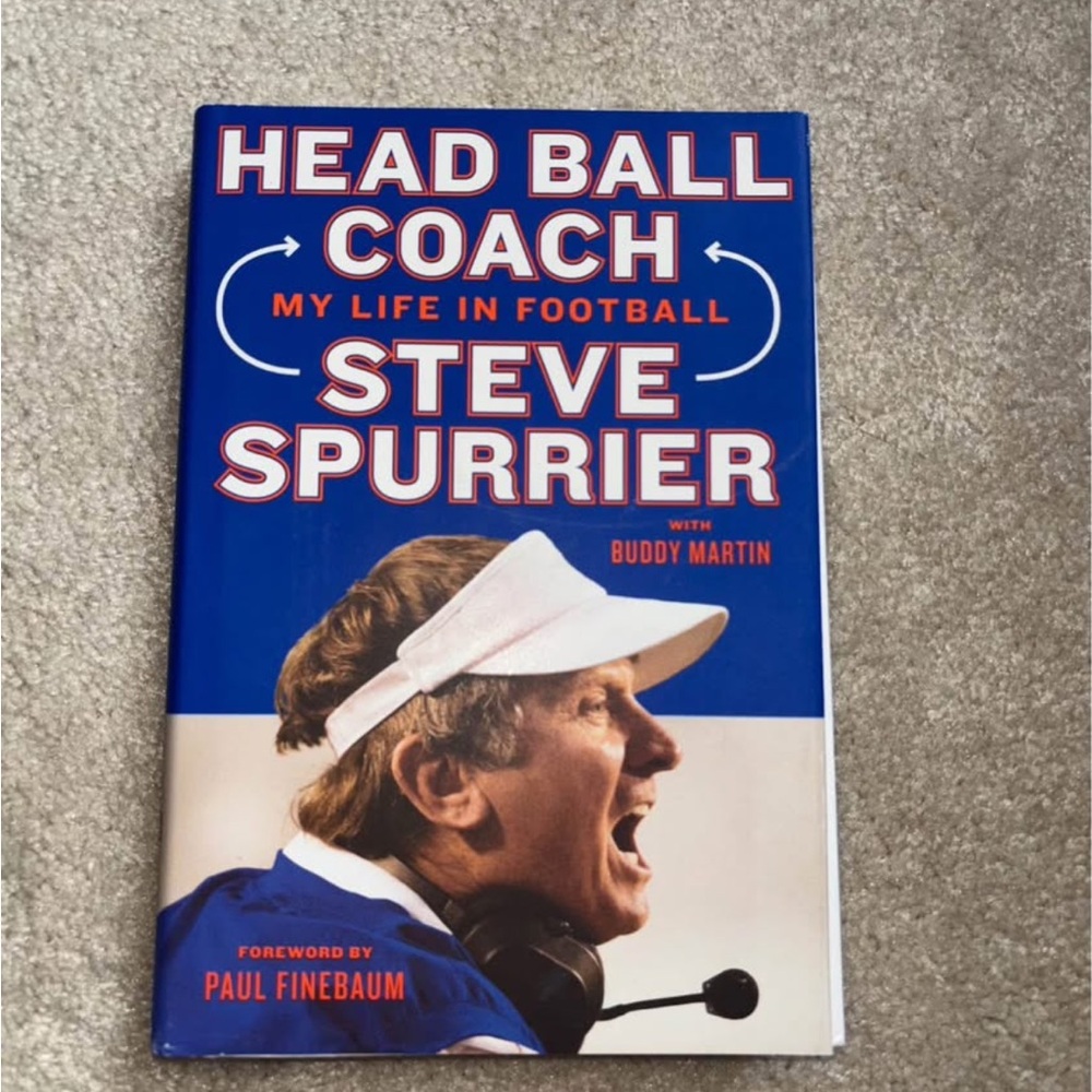 Paperback “Head Ball Coach, My Life in Football | Steve Spurrier”